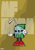 Poster MF DOOM X Juice détail papier 240g satiné édition numérotée